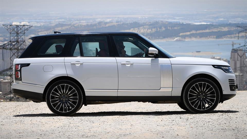 شاسی بلند لوکس رنجرور با طراحی مکعبی